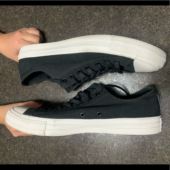 Converse Black Blue Classic Canvas Low Top